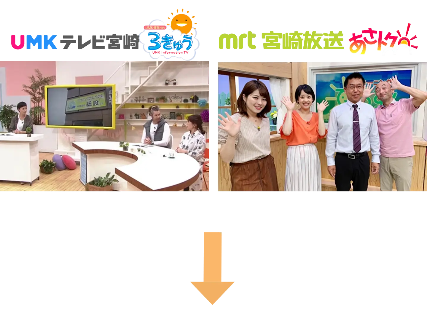 UMKテレビ宮崎・mrt宮崎放送